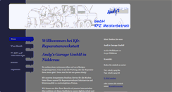 Desktop Screenshot of andysgarage.de
